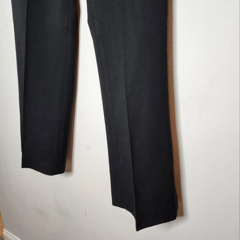 Lafayette 148 Wool‎ Black Trouser Pants Size 6